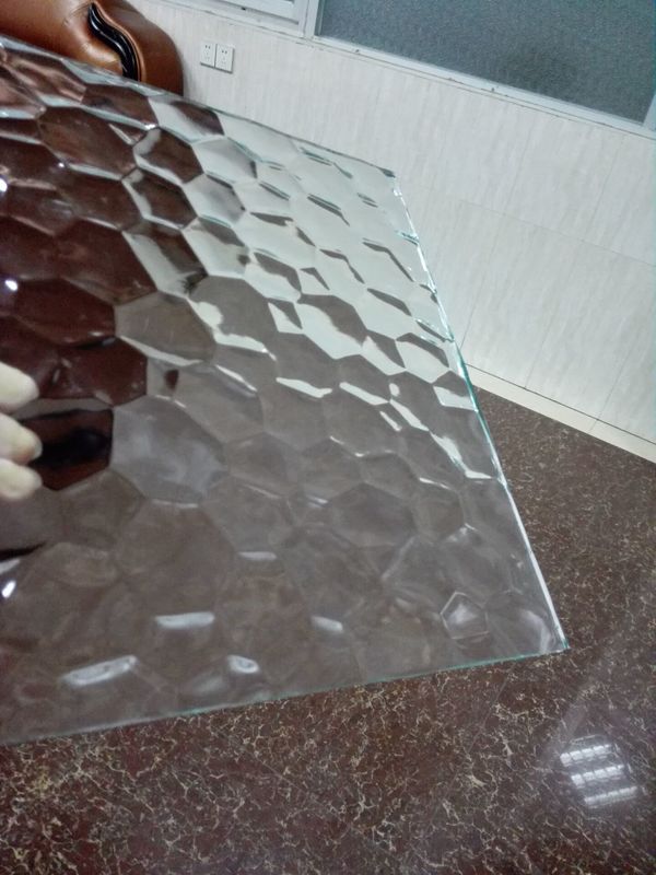 220 mm-2800 mm padrões decorativos Painel de chuveiro de vidro para janelas