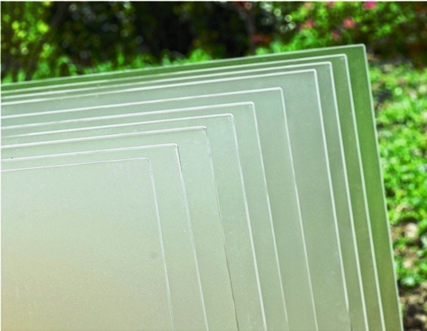Tamanho personalizado Solar fotovoltaico vidro transparente flutuante para parede cortina e edifícios janelas