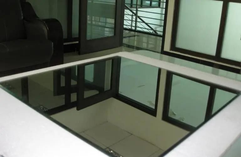 Rough Edge Decorative/Alumínio/Pedra LED Mirror Glass Para Banheiro