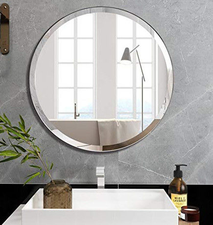 Vidro Espelho Decorativo Anti-Fogo Anti-vapor 800 mm-2800 mm Alta Refletividade Para Parede do Banheiro