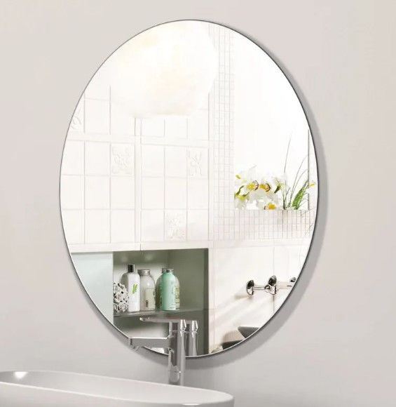 Vidro Espelho Decorativo Anti-Fogo Anti-vapor 800 mm-2800 mm Alta Refletividade Para Parede do Banheiro