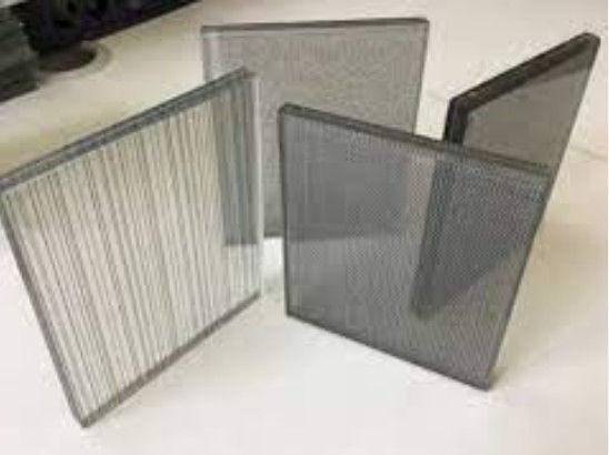 Vidro laminado de malha transparente/colorido para decoração de interiores