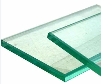 Tamanho / espessura de vidro transparente personalizado para parede de cortina / vidro do chão / clarabóia