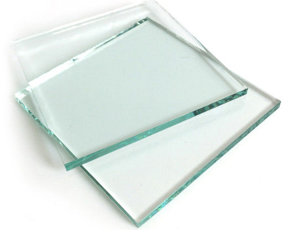 Tamanho / espessura de vidro transparente personalizado para parede de cortina / vidro do chão / clarabóia