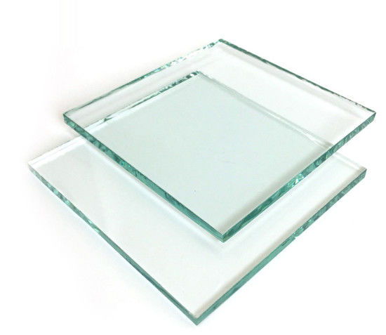 Tamanho / espessura de vidro transparente personalizado para parede de cortina / vidro do chão / clarabóia
