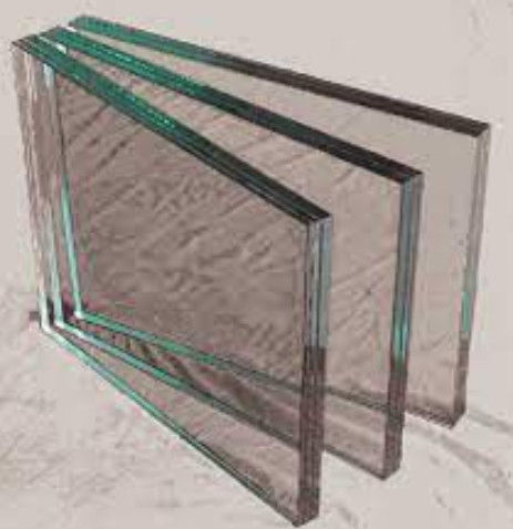Vidro laminado transparente personalizado feito de PUB/Sgp/EVA etc. para janelas/portas