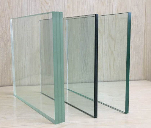 PVB Vidro laminado temperado plano com cores verde/cinzento/bronce