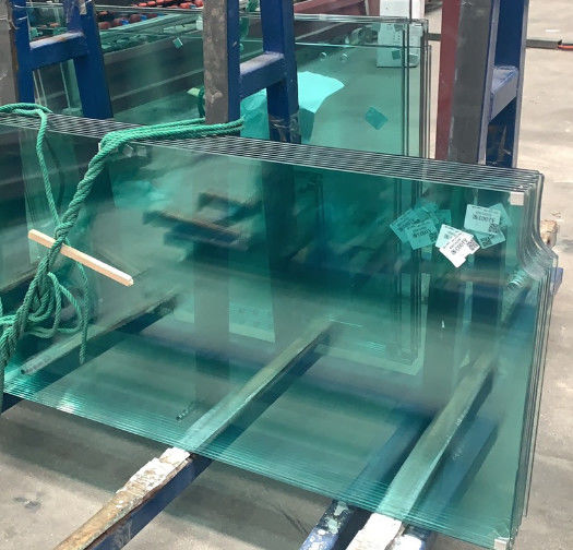 Tamanho/espessura de vidro transparente personalizado para parede de cortina/vidro de chão/florestal/estufa