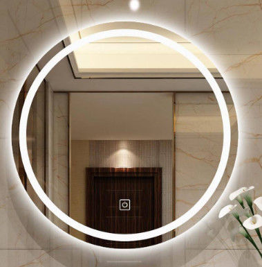 Longo Período de Vida Moderno Espelho de Parede Decorativo Vidro com Margem de Beveled e acabamento de Prata