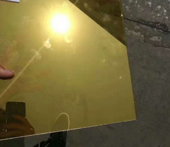 Vidro refletor de 3 mm/4 mm/5 mm/8 mm de cor baixa E para edifícios / automóveis