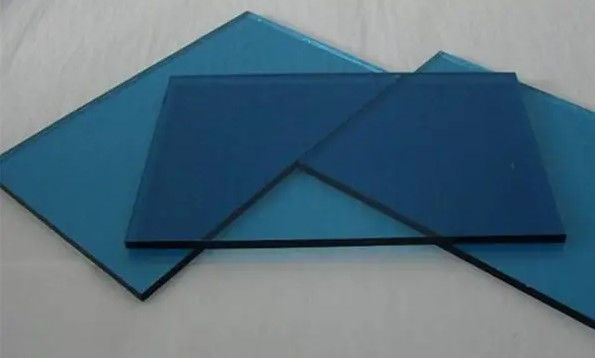 Vidro refletor flutuante de cor de ferro muito claro, temperado