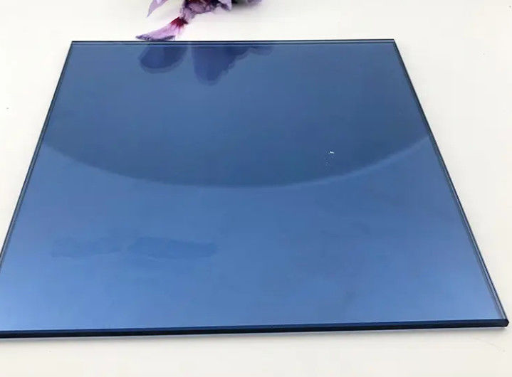 Vidro refletor flutuante de cor de ferro muito claro, temperado