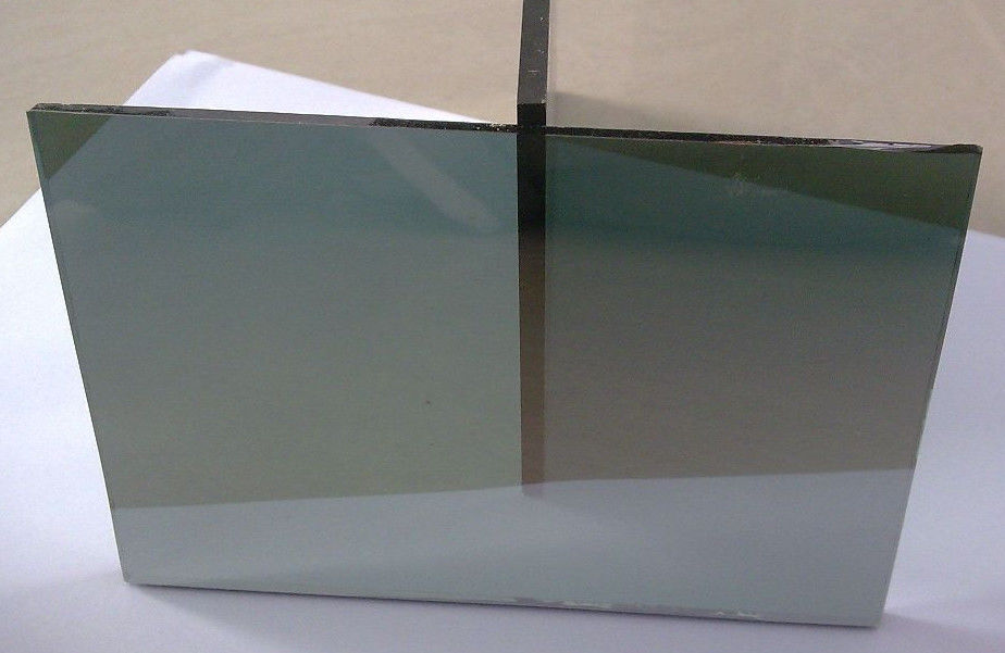 Vidro refletor flutuante de cor de ferro muito claro, temperado