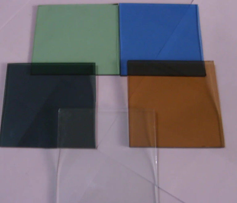3mm-15mm vidro flutuante tintado claro/vidro laminado/vidro temperado/vidro refletor com verde escuro/cinza/bronce para B