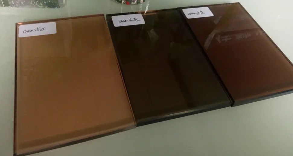 Vidro Reflector Tintado padrão de Design Único Durável para Decoração de Edifícios