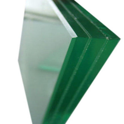 Gráfico 6.38mm~40.28mm PVB Vidro laminado temperado Dimensão personalizada Espessura