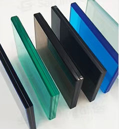 Vidro de segurança laminado temperado Dimensões e cores personalizadas para qualquer aplicação