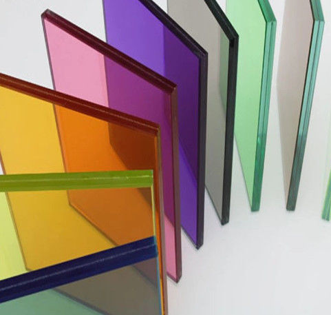 Vidro de segurança laminado temperado Dimensões e cores personalizadas para qualquer aplicação