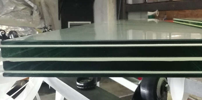 Novos tipos de vidro laminado de segurança de vidro de construção para janelas de portas