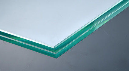 6.38/8.38/10.38/12.38 mm Borda polida vidro laminado de segurança transparente ou colorido