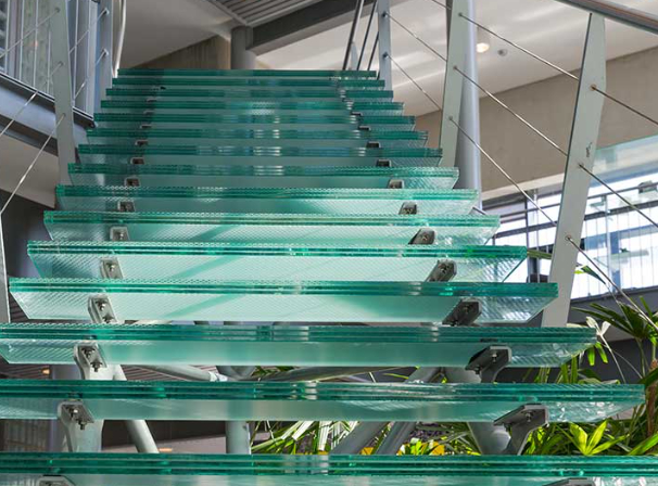 Austrália Certificado Padrão AS/NZS 2208: 1996 Certificado CE 6,38 mm a 13,52 mm Vidro laminado claro e colorido