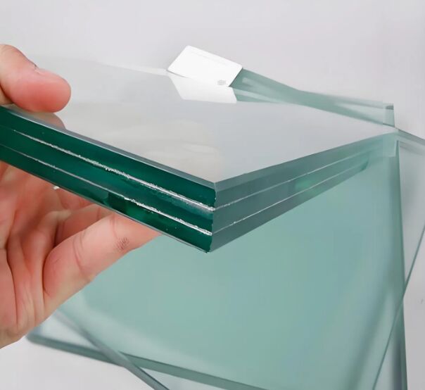 Fábrica de Qingdao 6,38 mm / 8,38 mm / 10,76 mm etc. Bronze colorido marrom laminado janela porta vidro de construção