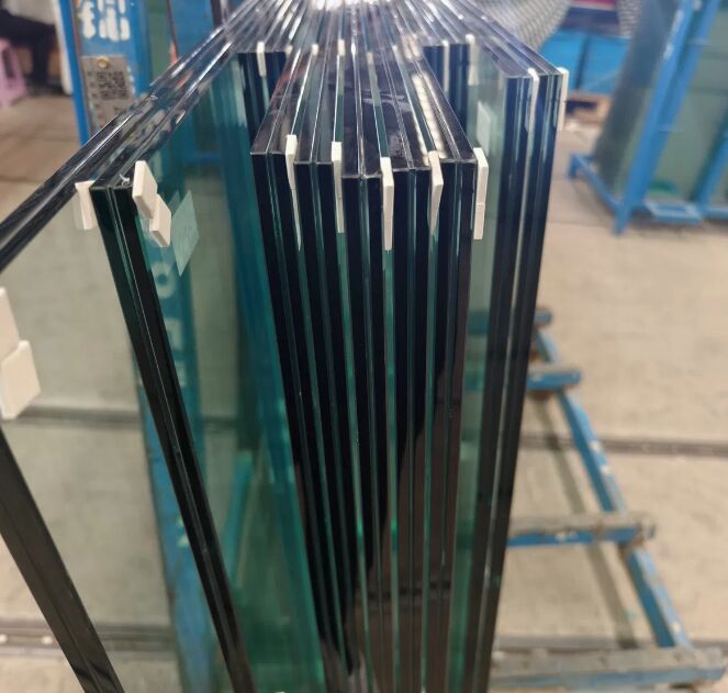 4.38-40.28mm Vidro Laminado Temperado Fosco Jateado com Ácido PVB/SGP de Segurança, Vidro Laminado para Muro de Guarda-Corpo de Cercas