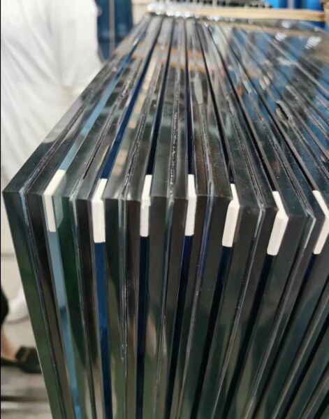 6.76-12.38mm Edifício laminado Temperado Decorativo Construção Escalão de Segurança Vidro